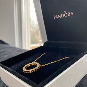 Pandora necklace, never worn